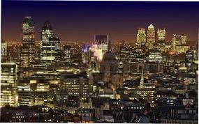 London City twilight